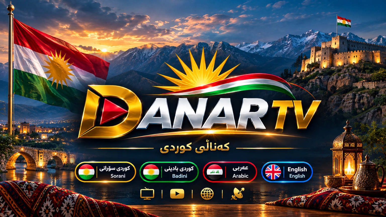 DANAR TV — کەناڵی کوردی